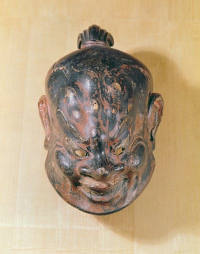 Maschera Gigaku, Periodo Nara (645-794) da Japanese School