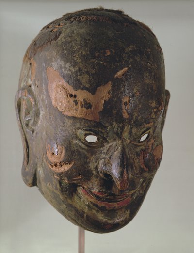 Testa di Deva, periodo Nara (710-794) da Japanese School