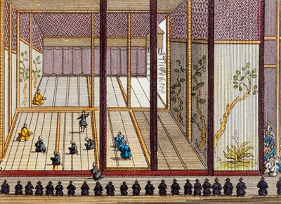Sala delle interviste al Palazzo Imperiale da Japanese School