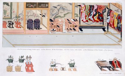 Costumi matrimoniali giapponesi, c.1820 da Japanese School