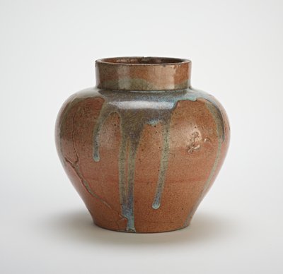Vaso, probabilmente ceramica Seto da Japanese School
