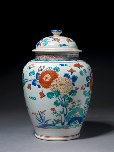 Vaso con coperchio, c.1670-80 da Japanese School