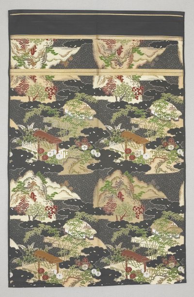 Frammento di Obi da Japanese School
