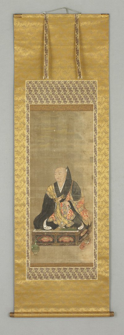 Ritratto di un monaco da Japanese School