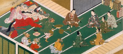 Raiko e i suoi compagni davanti al demone ladro da Japanese School
