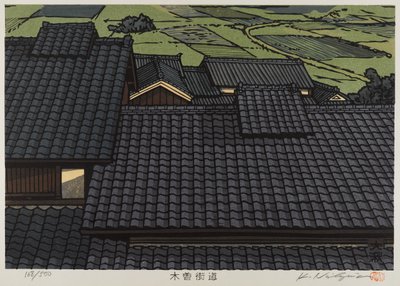 Tetto dalla serie Kisokaido da Japanese School