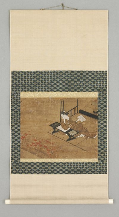 Figura femminile seduta, inizio XVIII secolo da Japanese School