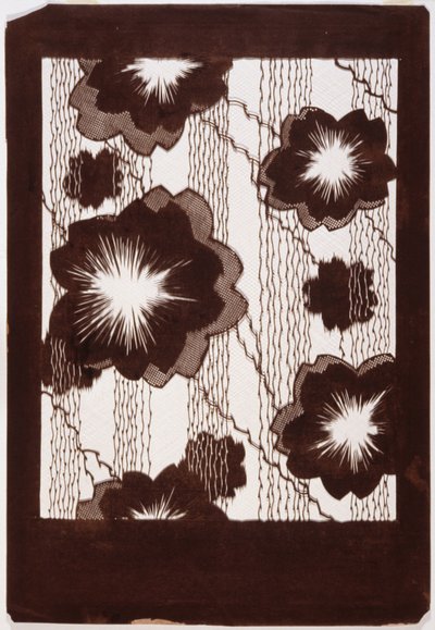Stencil: Fiori di ibisco e rami di salice da Japanese School