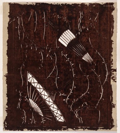 Stencil: Parasol e salice da Japanese School