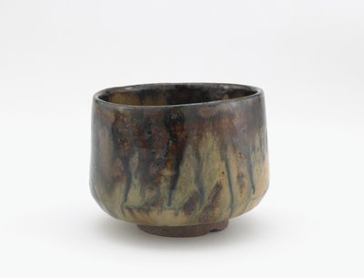 Ciotola da tè chiamata Ochiba (Foglie Cadute), prefettura di Fukuoka o Kumamoto, periodo Edo, inizio XVII secolo da Japanese School