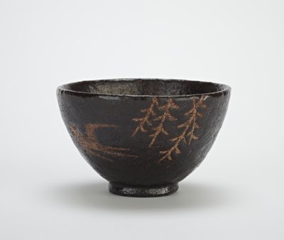 Ciotola da tè, laboratorio sconosciuto di Raku da Japanese School