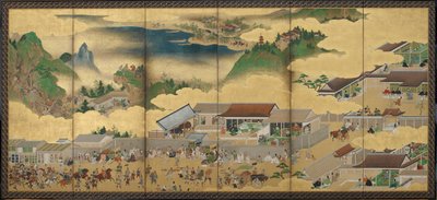 Il racconto di Shuten Doji, periodo Edo, c.1625-50 da Japanese School