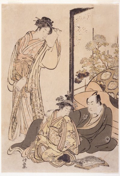 Tre figure, circa 1760-1810 da Japanese School