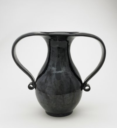 Vaso in forma di mimikuchi, Seto, periodo Edo o era Meiji da Japanese School