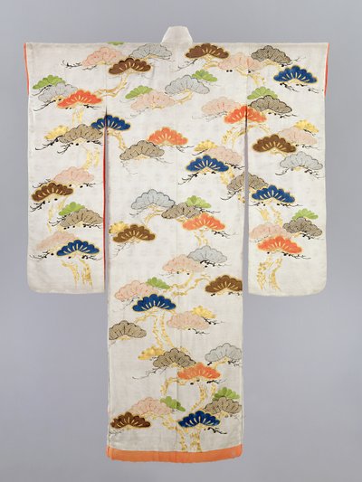 Kimono da donna, periodo Edo (1600-1868) da Japanese School