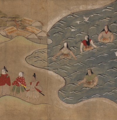 Donne nel mare, illustrazione dal 