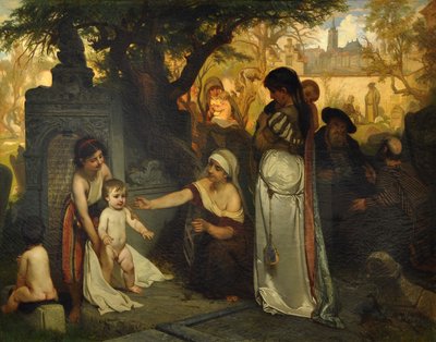 Il vecchio cimitero ebraico di Praga da Jaroslav Cermak