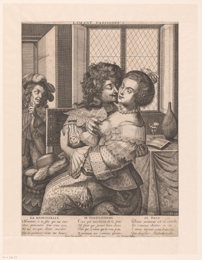Coppia innamorata da Jaspar de Isaac (attributed to)