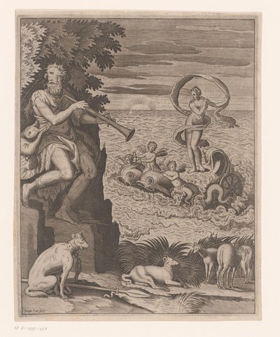 Trionfo di Venere con Polifemo sulla riva da Jaspar de Isaac