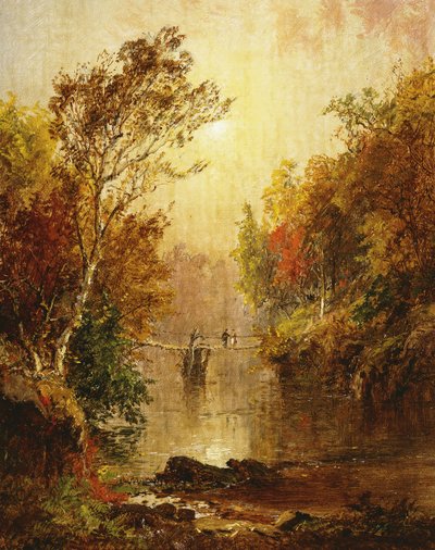 Autunno sul Wawayanda, 1877 da Jasper Francis Cropsey