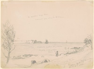 Forte Hamilton, Staten Island da Jasper Francis Cropsey