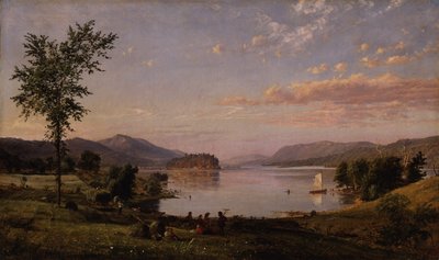 Greenwood Lake, New Jersey da Jasper Francis Cropsey