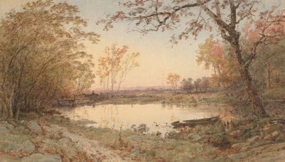 Paesaggio Hastings-on-Hudson da Jasper Francis Cropsey
