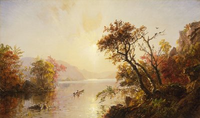 Remare fuori da una baia, 1878 da Jasper Francis Cropsey