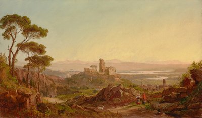 Rovine a Narni, Italia 1875 da Jasper Francis Cropsey