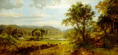 Il fiume Saw Mill da Jasper Francis Cropsey