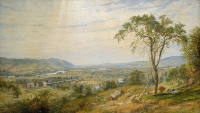 La Valle del Wyoming da Jasper Francis Cropsey