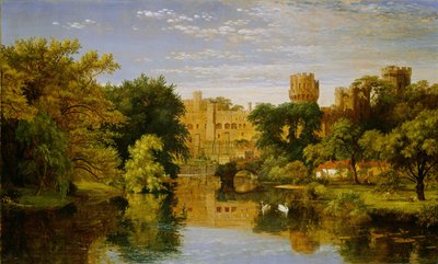 Castello di Warwick, Inghilterra da Jasper Francis Cropsey