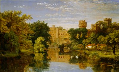 Castello di Warwick, Inghilterra da Jasper Francis Cropsey