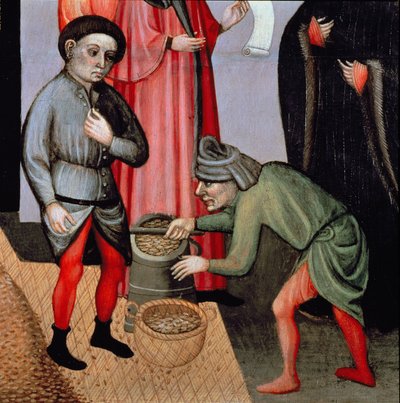 La Miracolosa Moltiplicazione del Grano, (dettaglio) dall