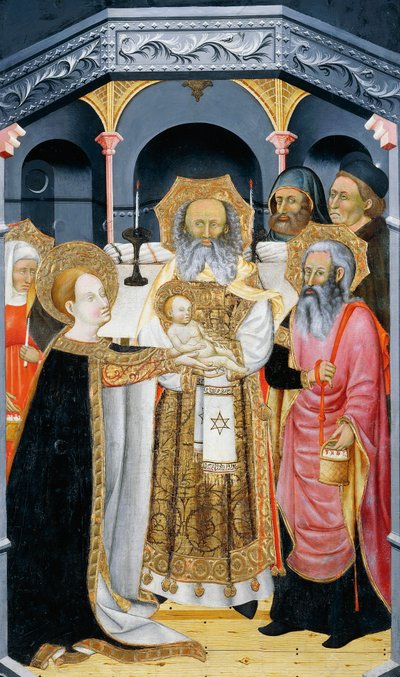 Presentazione di Gesù al Tempio, pala d