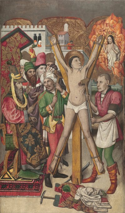 Saint Vincent sulla rastrelliera da Jaume Huguet