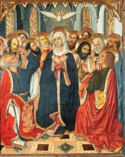 Tavola della Pentecoste. Dall