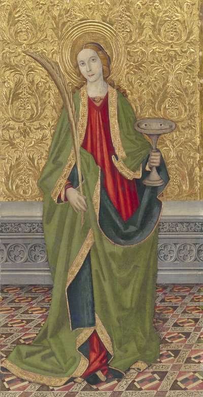 Santa Lucia, c.1500 da Jaume the younger Vergós