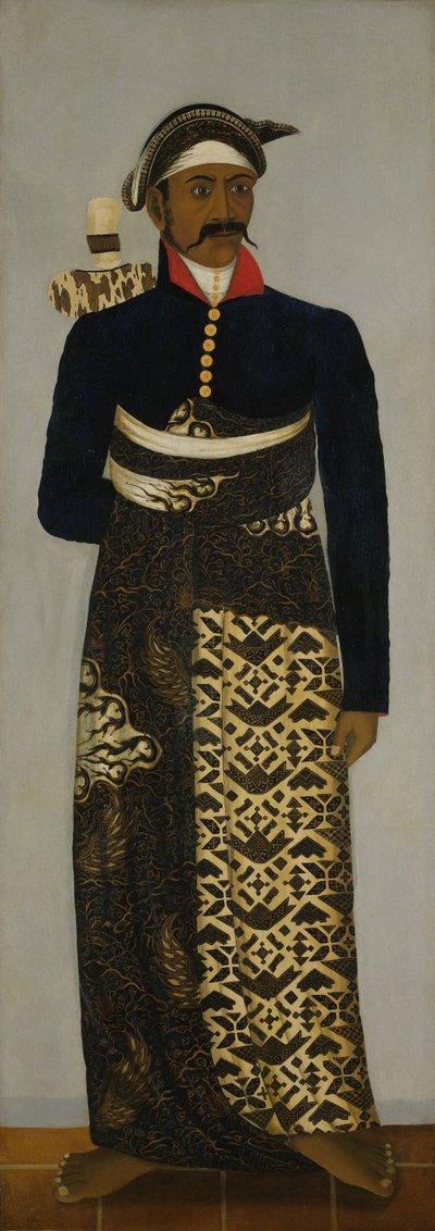 Funzionario di corte giavanese, c.1820-70 da Javanese School