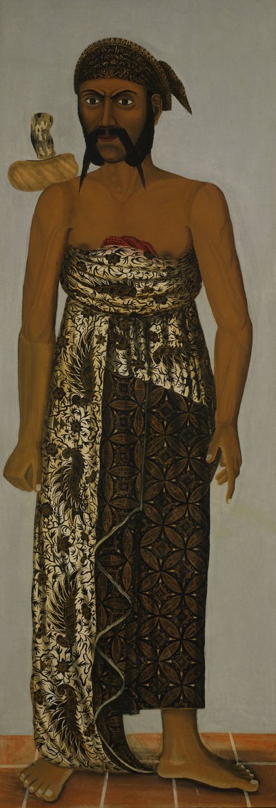 Funzionario di corte giavanese, c.1820-70 da Javanese School