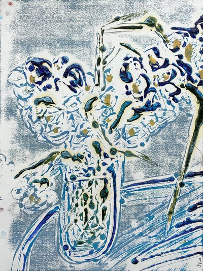 Fleur De Sel No. 02 Blue Carmel Monotipo da Jay Batlle