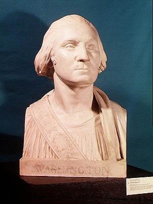 Busto di George Washington (1732-99) c.1785 da Jean Antoine Houdon