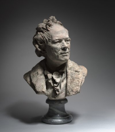 Ritratto di Christoph Willibald Gluck, c.1775 da Jean Antoine Houdon