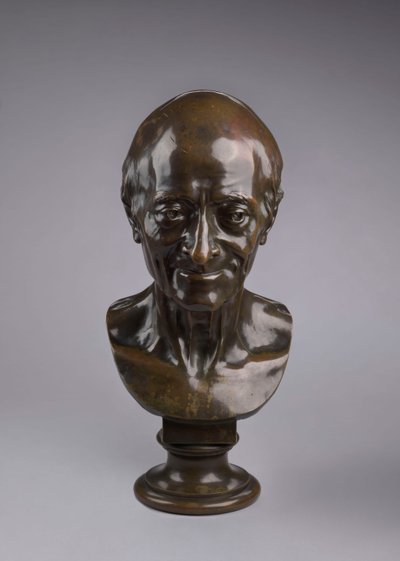 Ritratto di Voltaire da Jean-Antoine Houdon