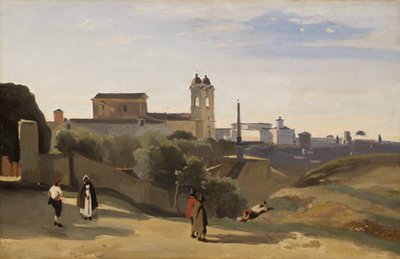 Monte Pincio, Roma da Jean-Baptiste-Camille Corot