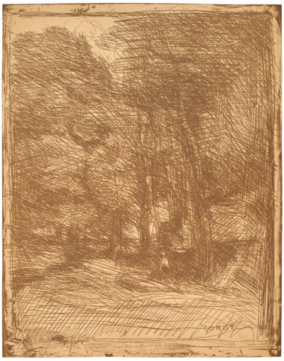 Ricordo di Bas-Bréau da Jean-Baptiste-Camille Corot