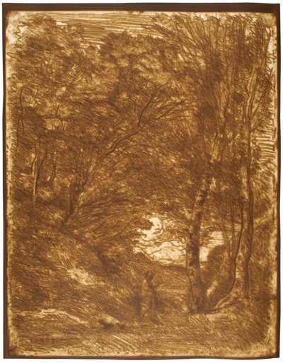 I giardini di Orazio da Jean-Baptiste-Camille Corot