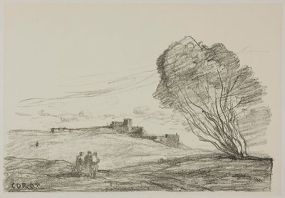 Il forte isolato da Jean-Baptiste-Camille Corot