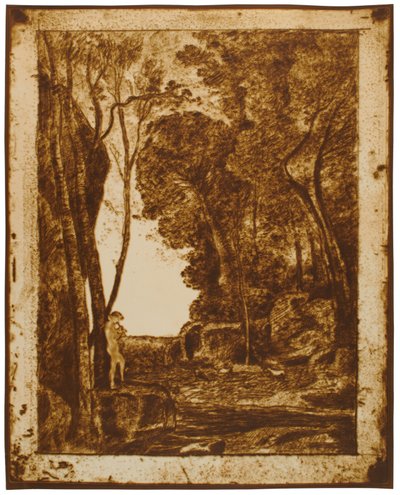 Il piccolo pastore, 1ª tavola da Jean-Baptiste-Camille Corot