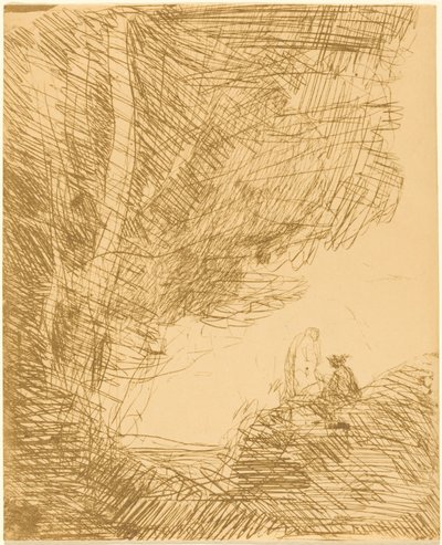 Il poeta e la sua musa da Jean-Baptiste-Camille Corot